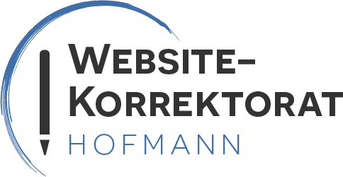 Website-Korrektorat Hofmann